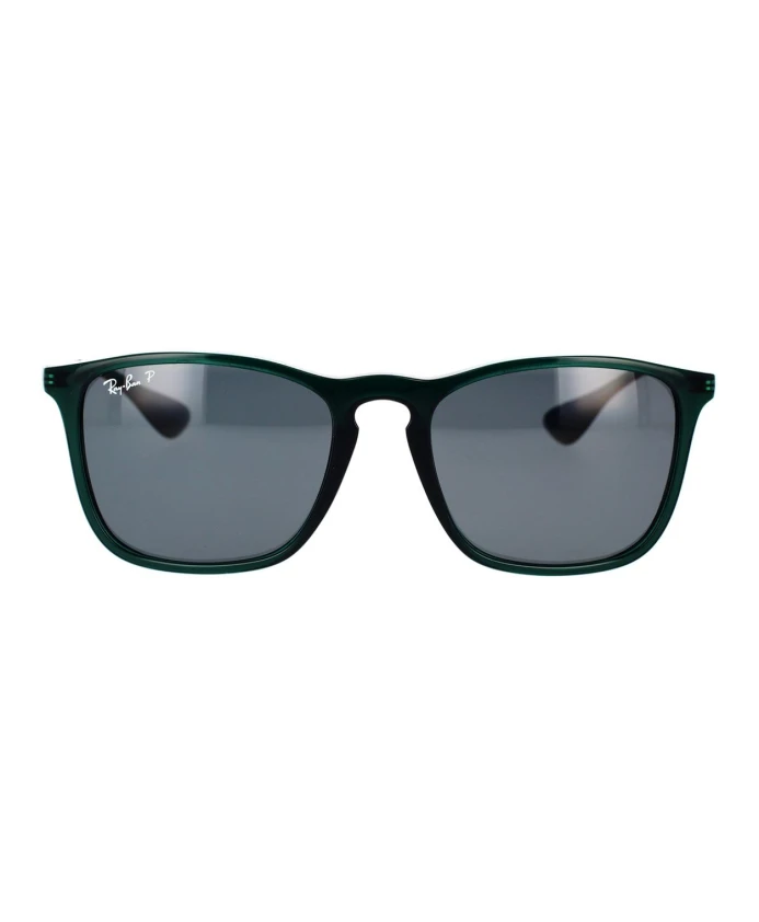 

Поляризованные квадратные солнцезащитные очки chris RB4187 Ray-Ban, зеленый