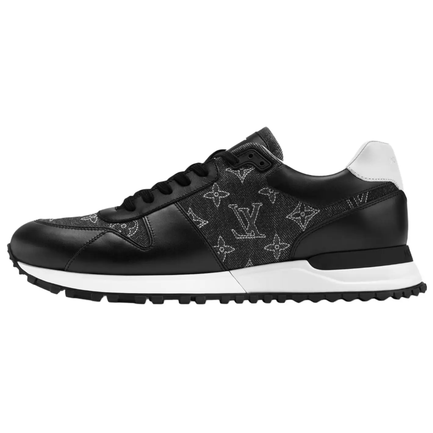 LOUIS VUITTON Мужские повседневные кроссовки Run Away Low top черные — фото 3