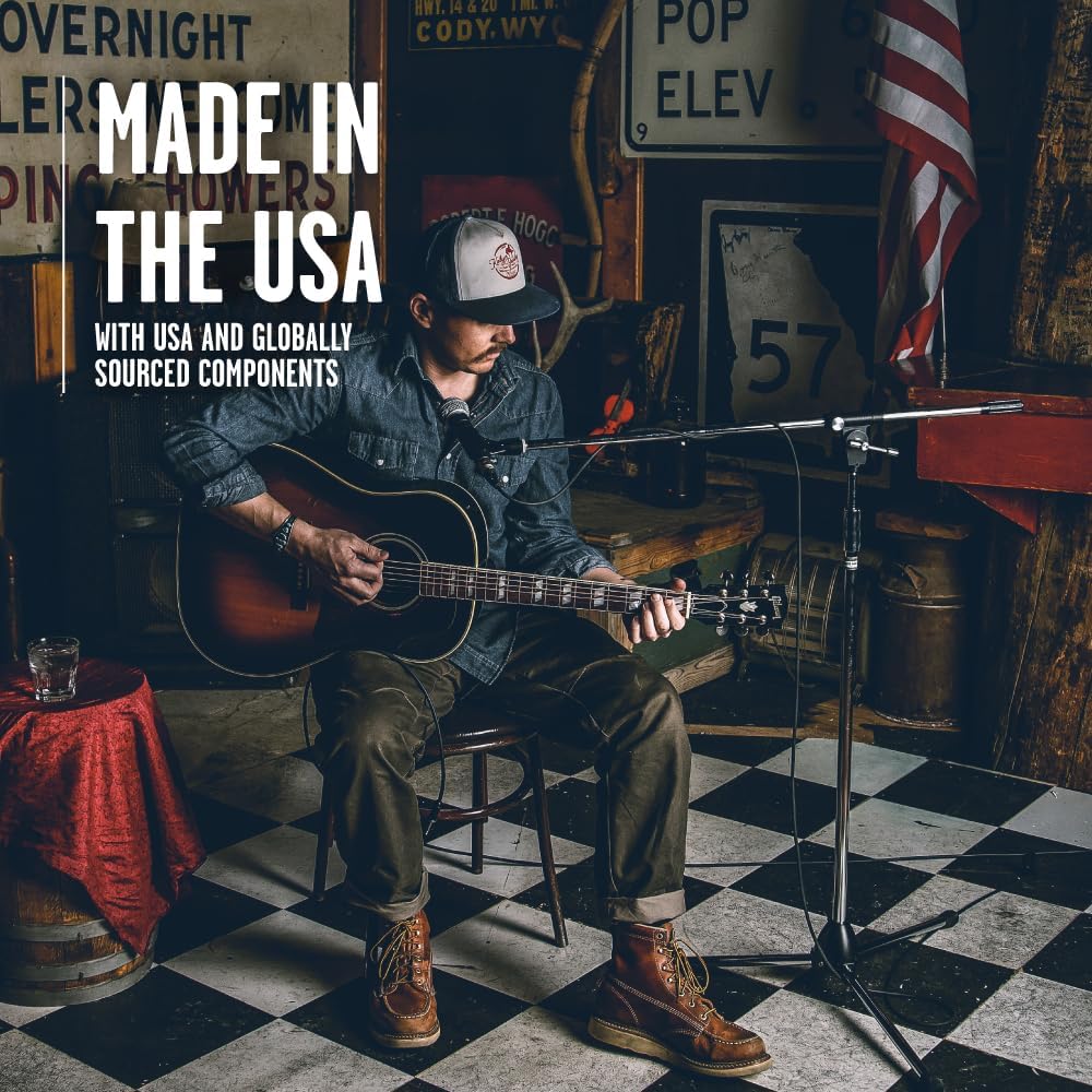 Ботинки Thorogood American Heritage с стальным носком 6 для мужчин - из цельнозернистой кожи с Мок-Тоу, противоскользящей подошвой клиновидной формы и комфортной стелькой; сертифицированы по стандарту EH, Crazyhorse — фото 3