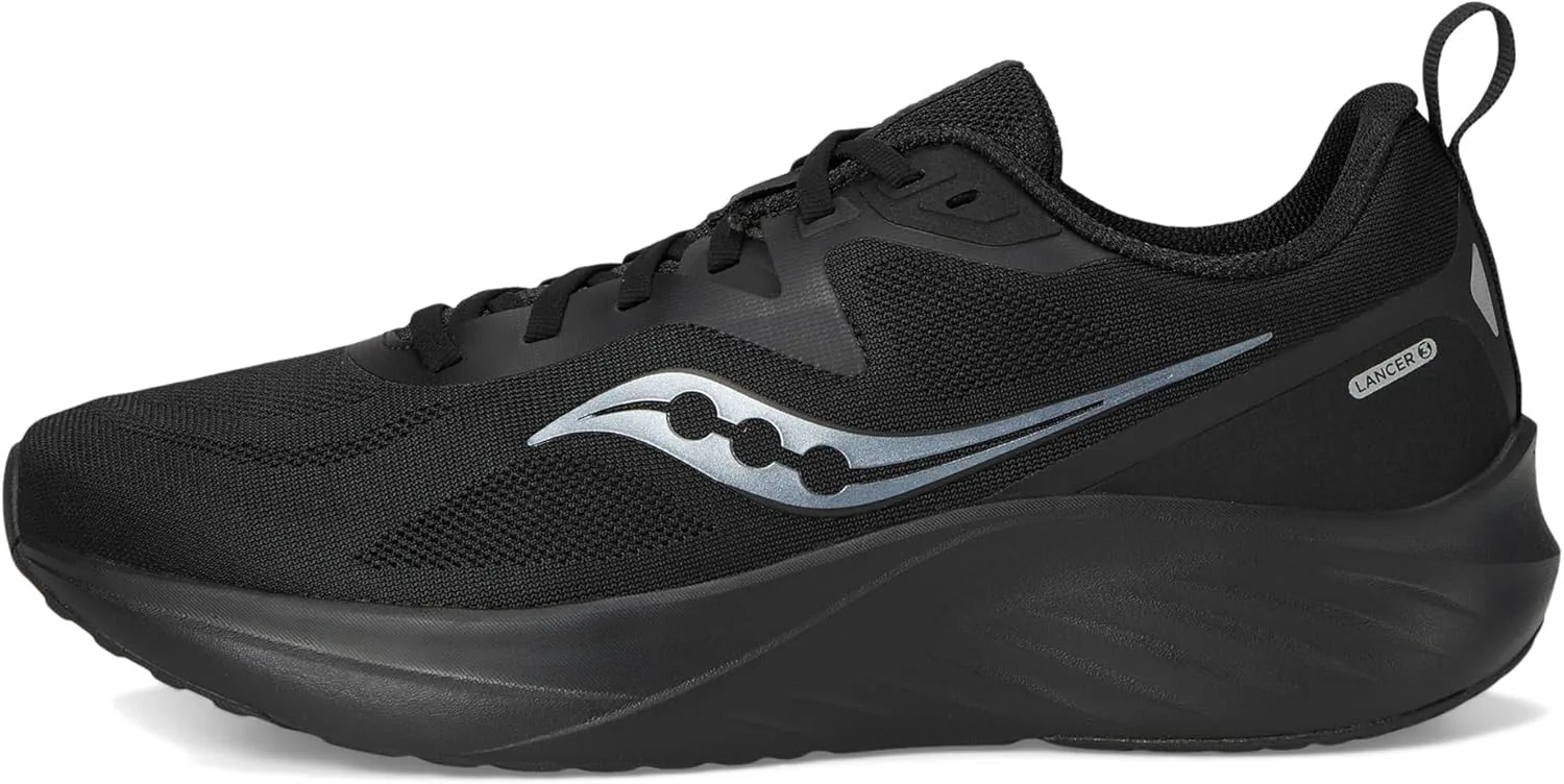 Мужские кроссовки Saucony Lancer 3, черный — фото 4