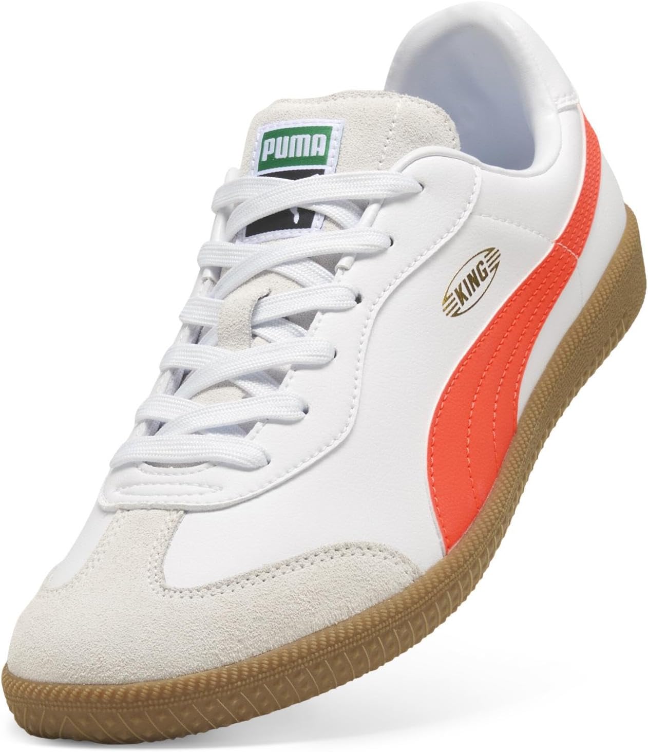 Кроссовки Puma Flyer Runner из сетки для взрослых, унисекс, белый/красный — фото 4