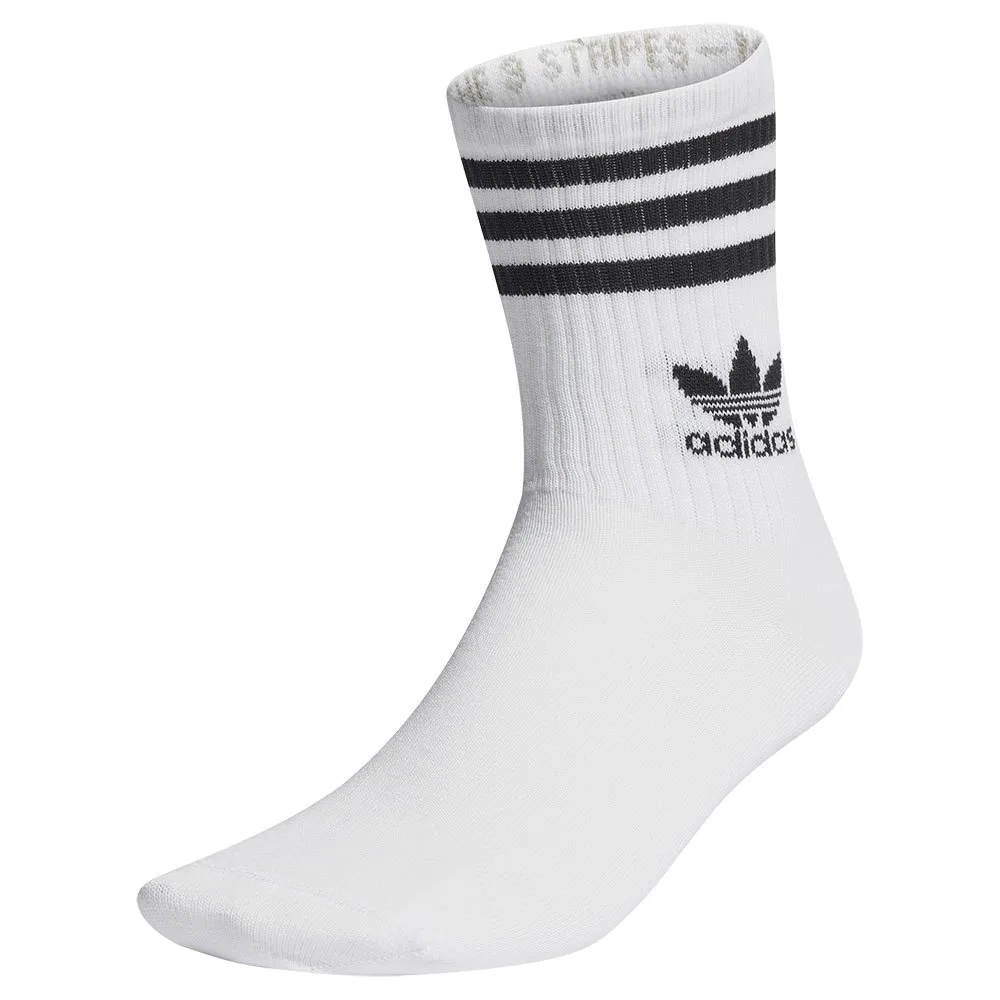 

Носки adidas Originals Mid Cut crew 3 pairs, белый