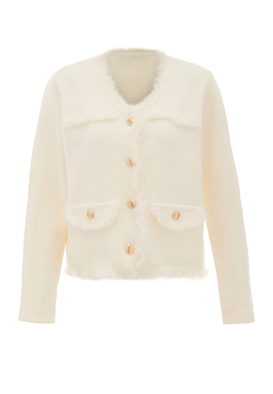 

Толстовка NAEMI Strickjacke, белый