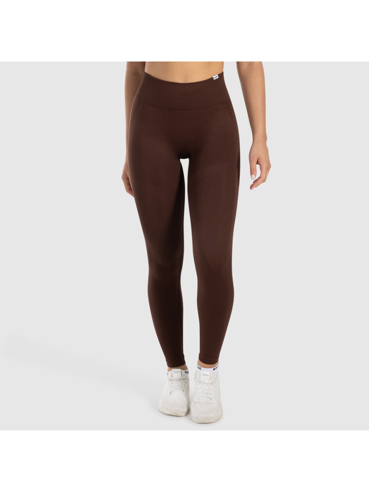 

Леггинсы Infinite Scrunch коричневого цвета SMILODOX