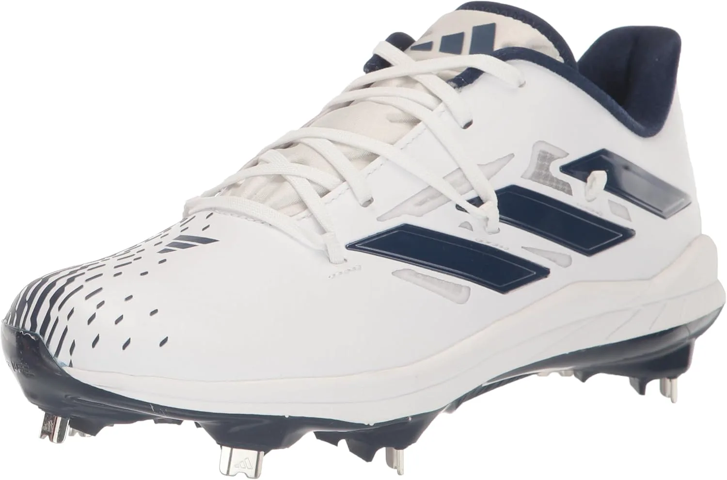 Мужские кроссовки Adidas Adizero Afterburner 9, белый/синий — фото 2