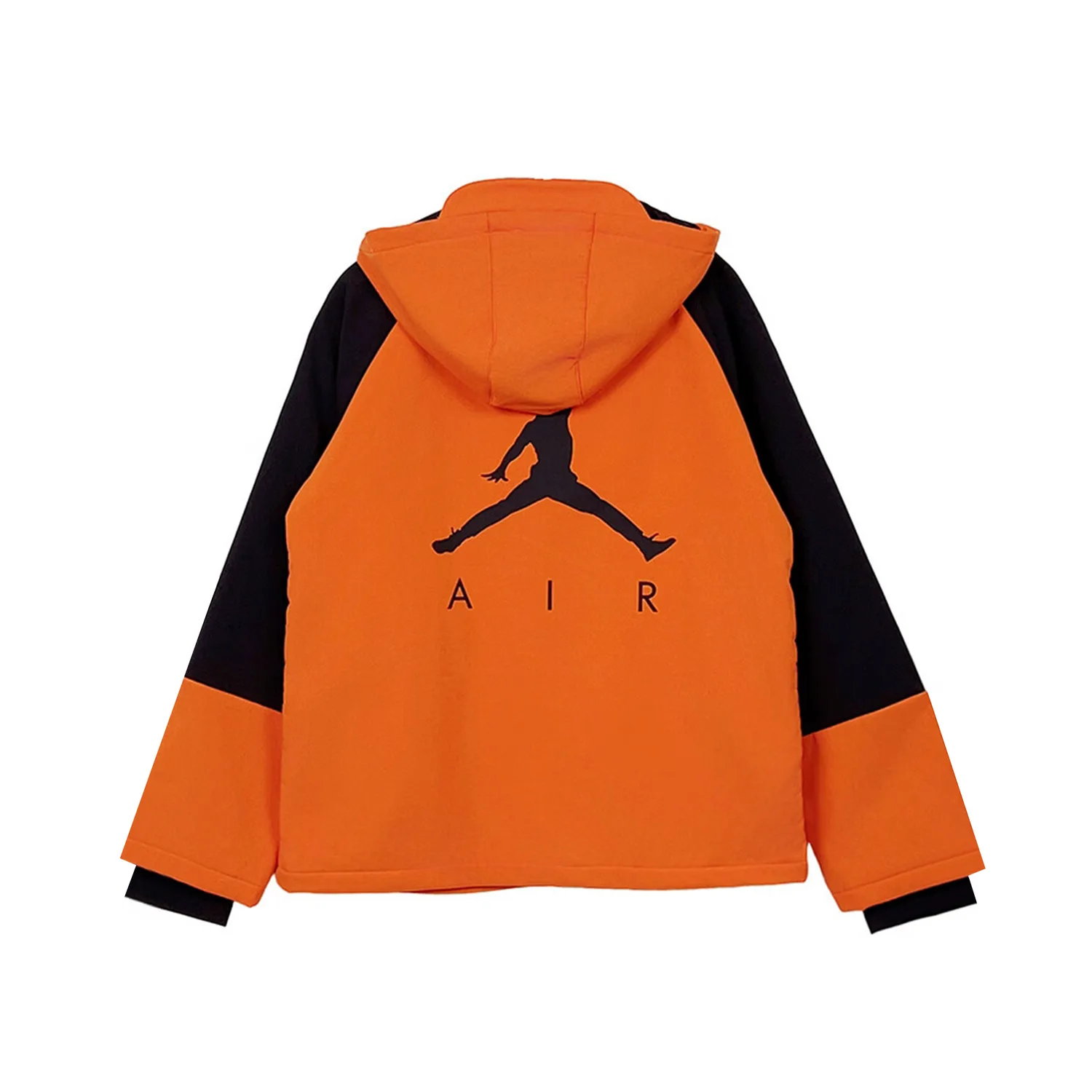 Детская куртка с капюшоном Jordan, Orange/Black — фото 3