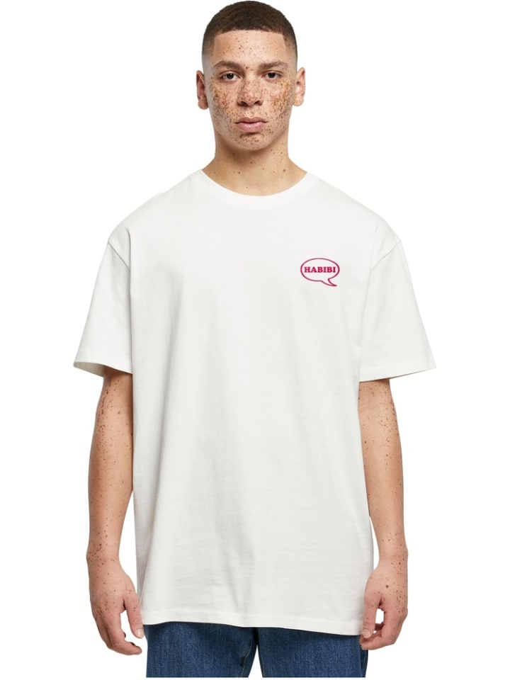 

Футболка Mr Kebab Heavy Oversize Tee белого цвета Merchcode