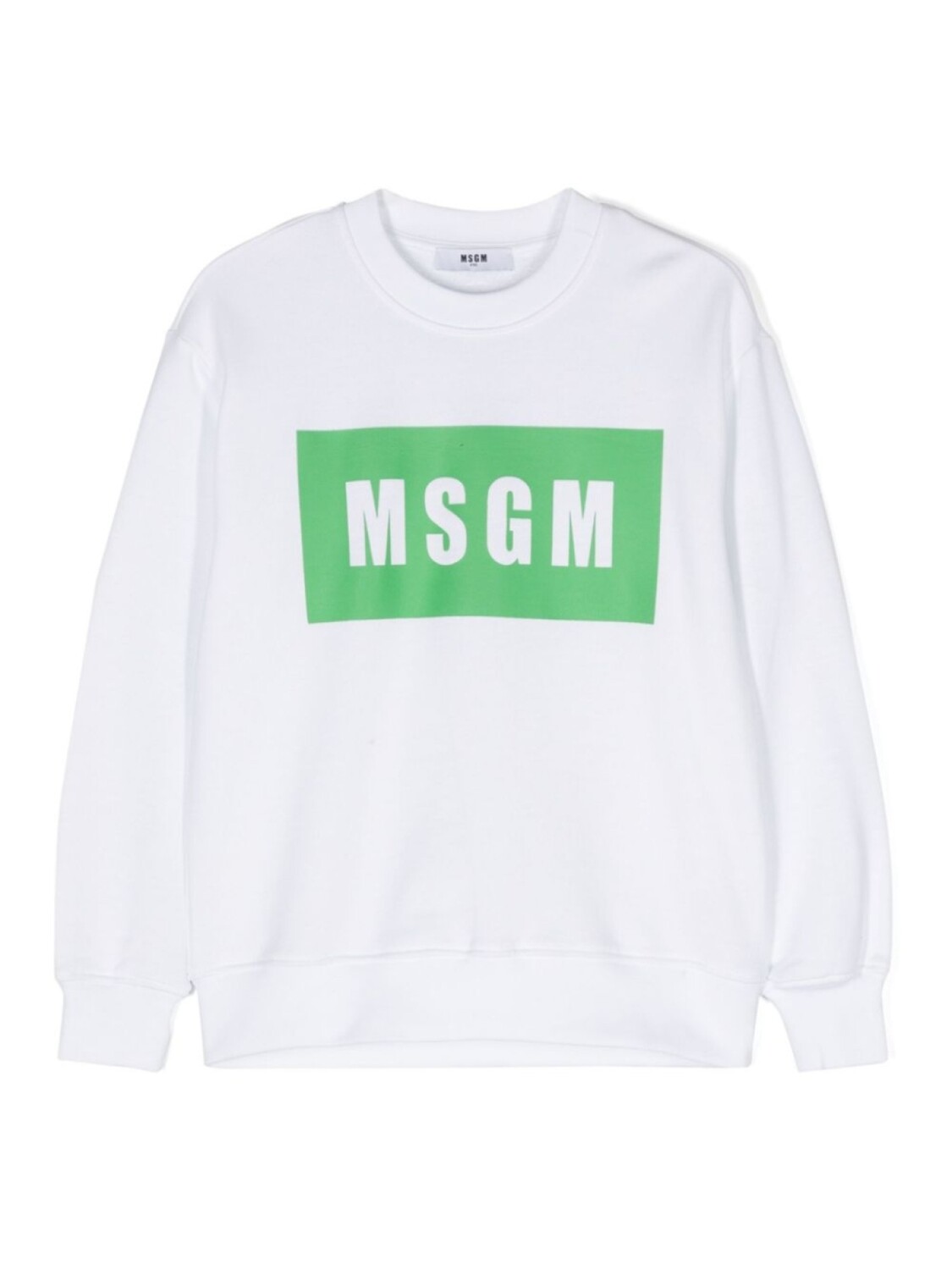 

MSGM Kids толстовка с логотипом, белый