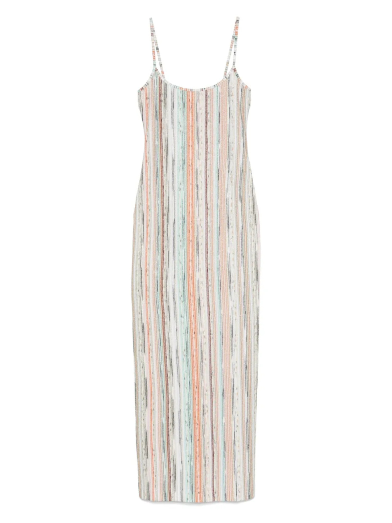 

Полосатое платье с люрексом Missoni, нейтральный