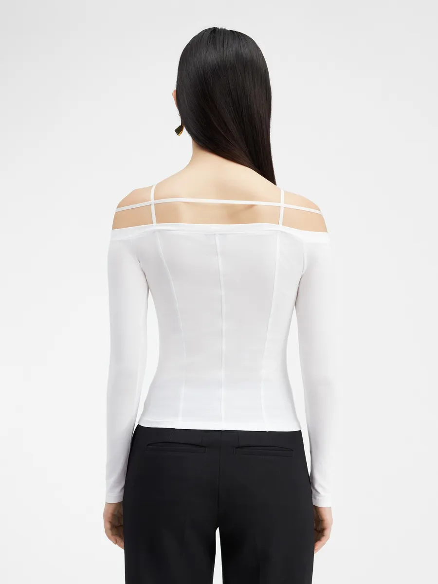 

Нижнее белье с длинным рукавом Le Sierra Jacquemus, белый