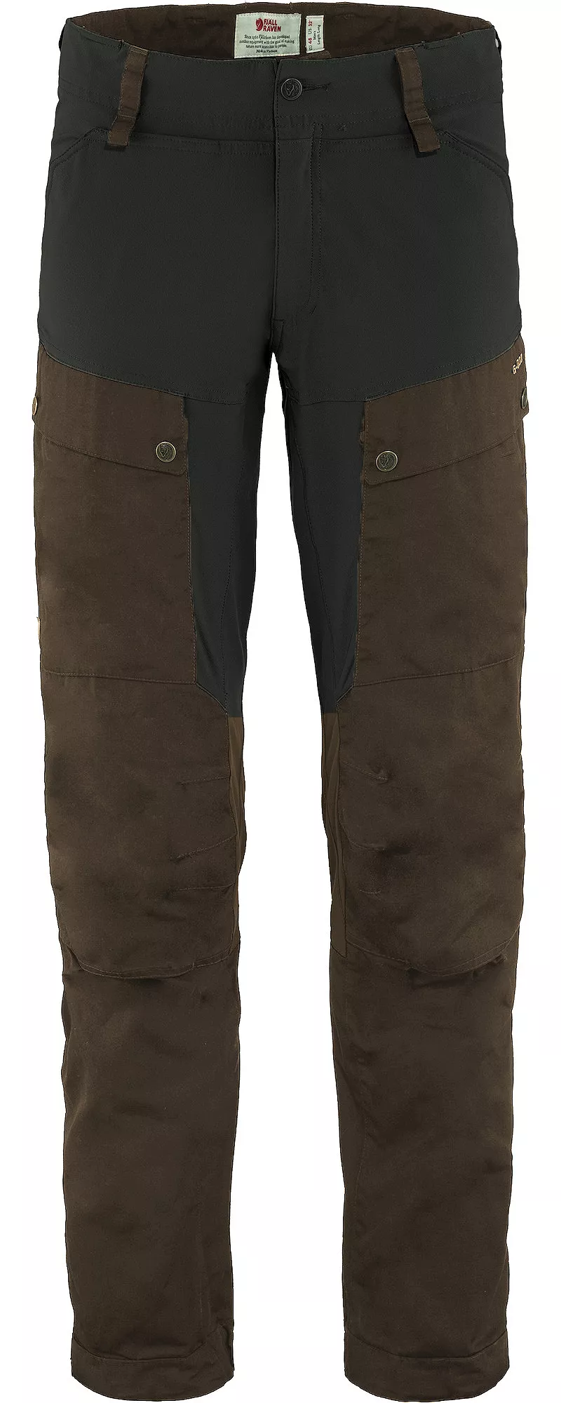 

Мужские брюки Fjallraven Keb, темно-оливковый/темно-серый