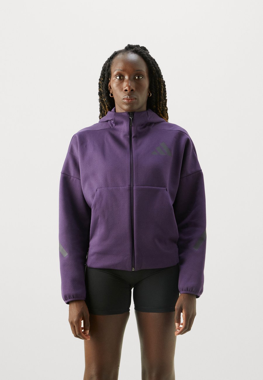 Толстовка Adidas Sportswear FULL, Aurora Plum/Dark Purple — фото 3