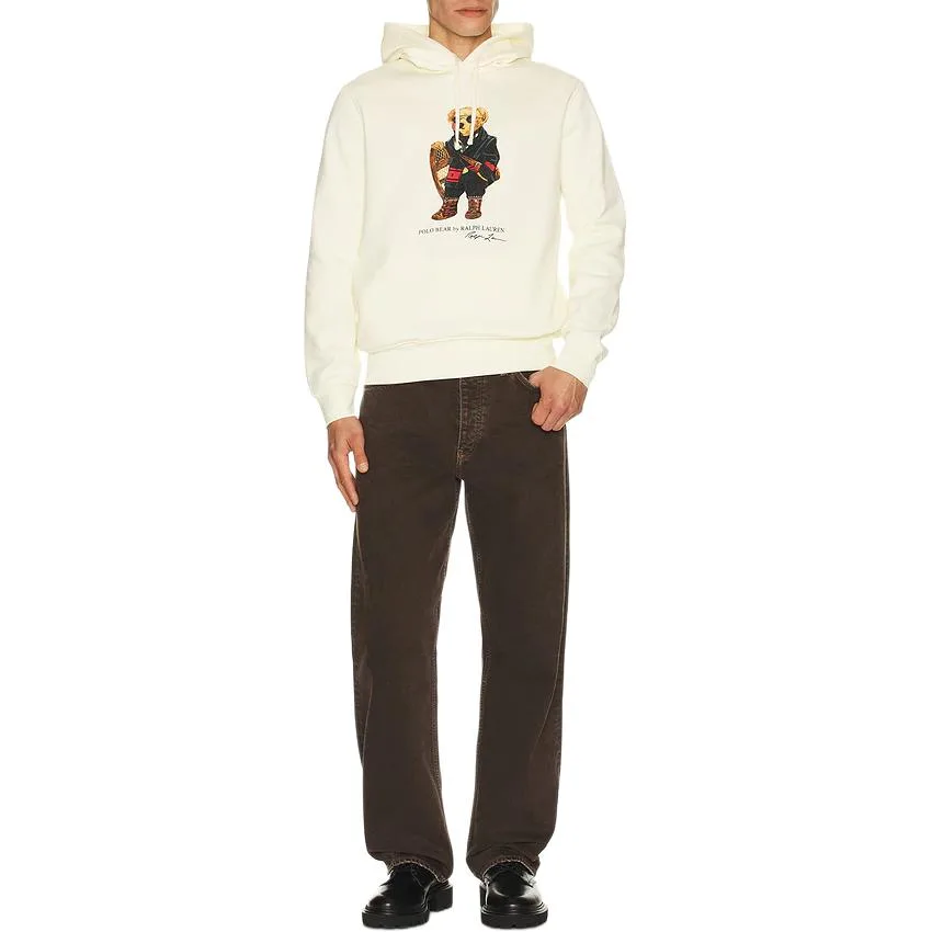 Толстовка Polo Bear мужская Polo Ralph Lauren, cream — фото 3