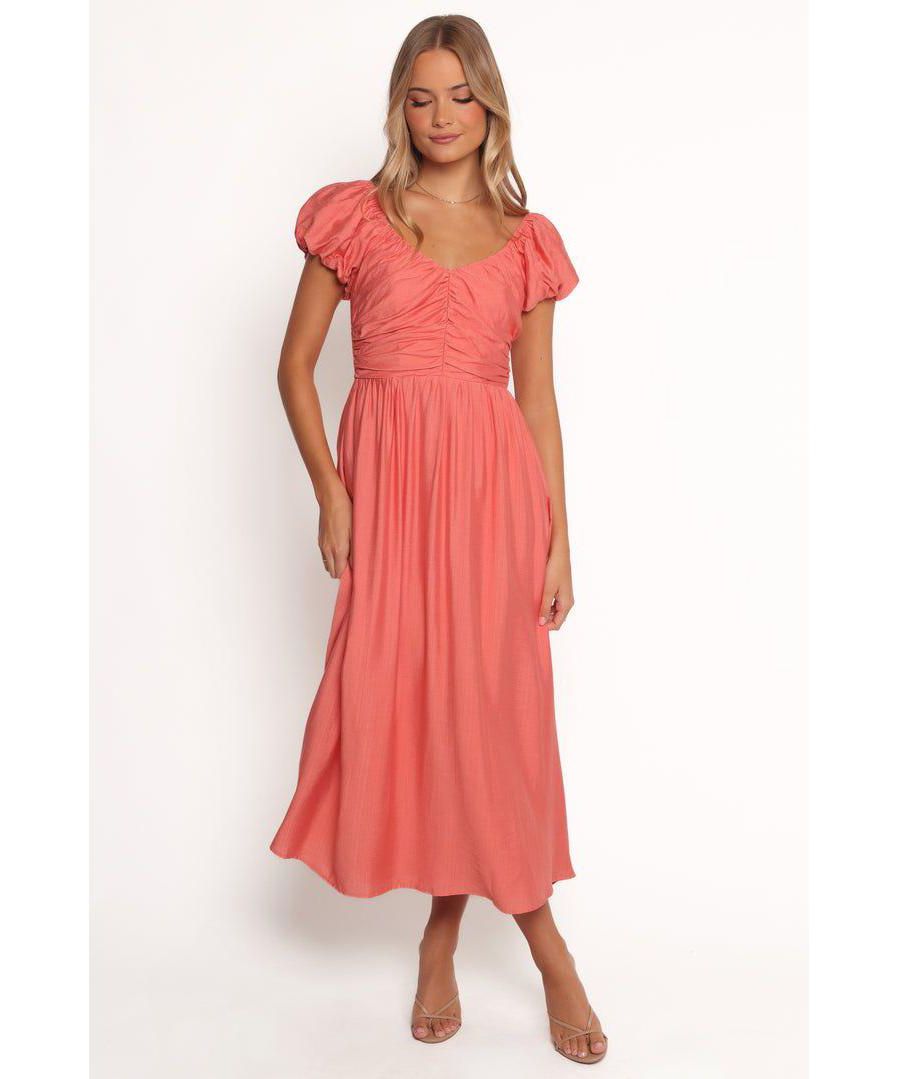 

Платье миди Valeen Petal and Pup, Coral