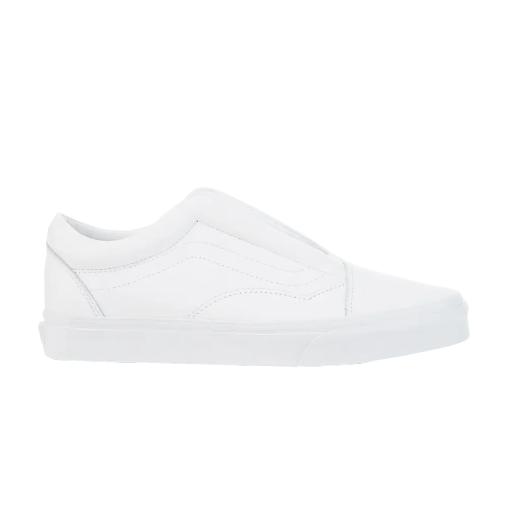 

Кроссовки Old Skool Laceless DX Vans, белый