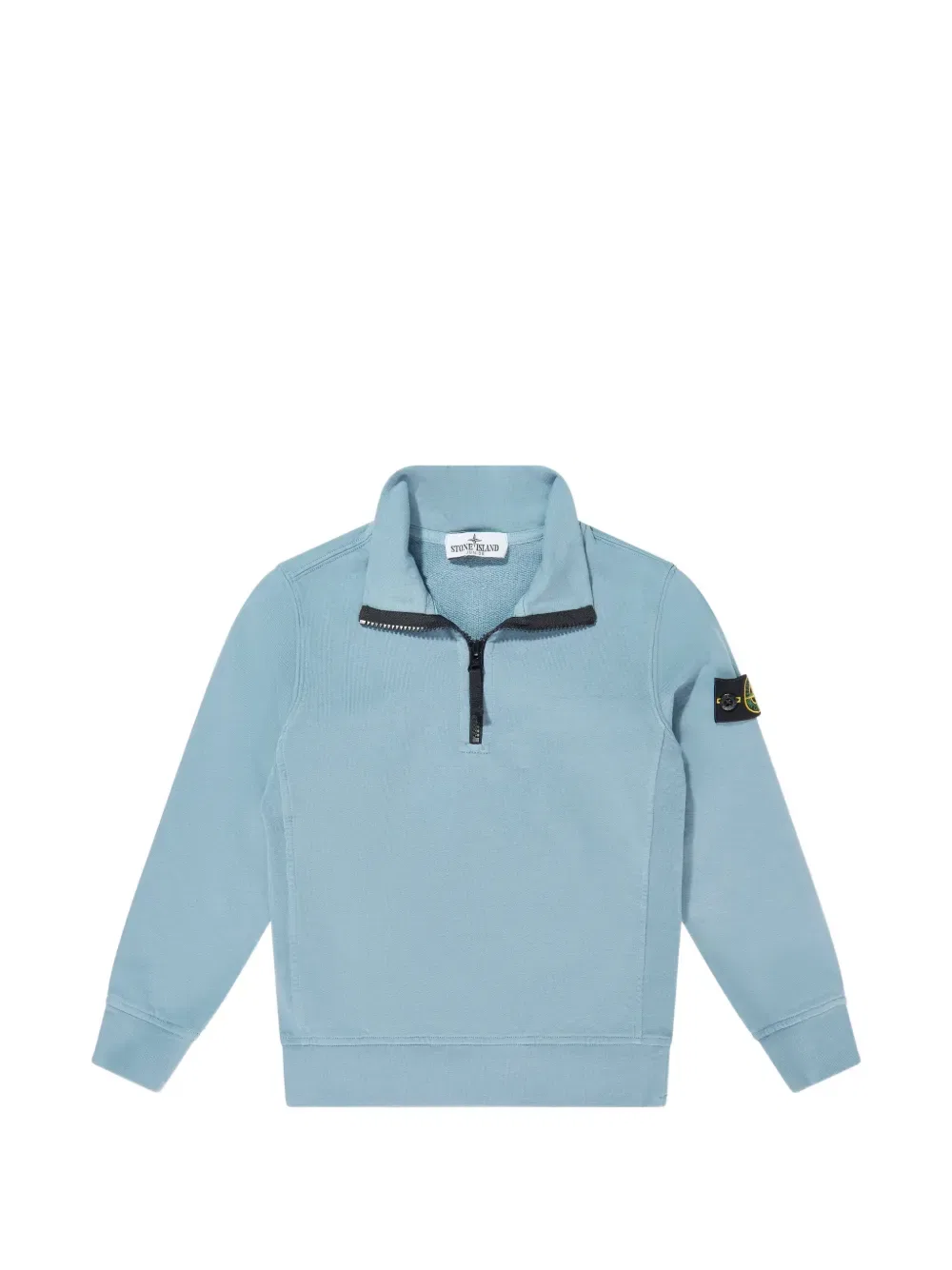Толстовка на молнии Stone Island Junior, синий
