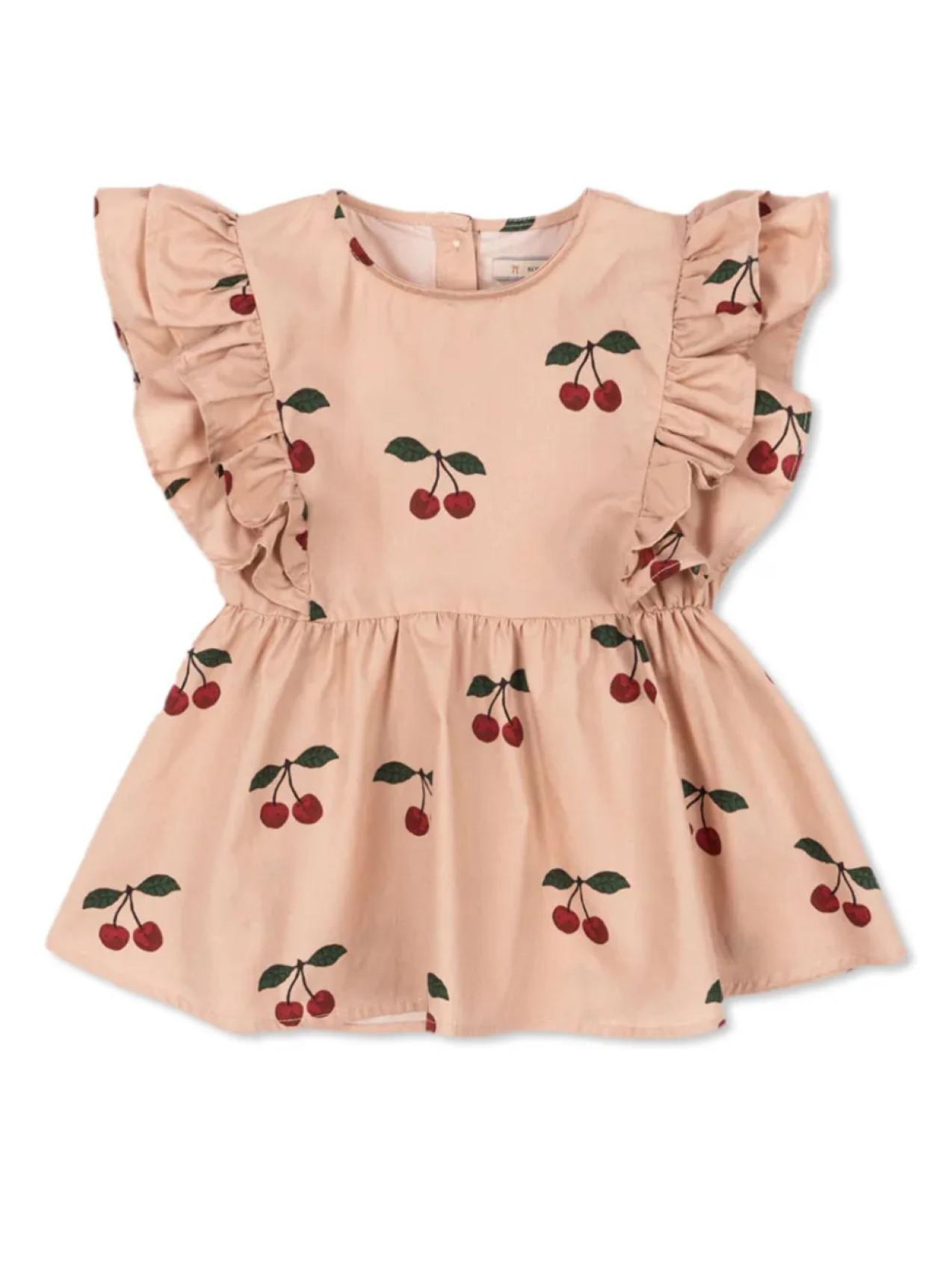 

Платье с принтом Konges Sløjd, розовый