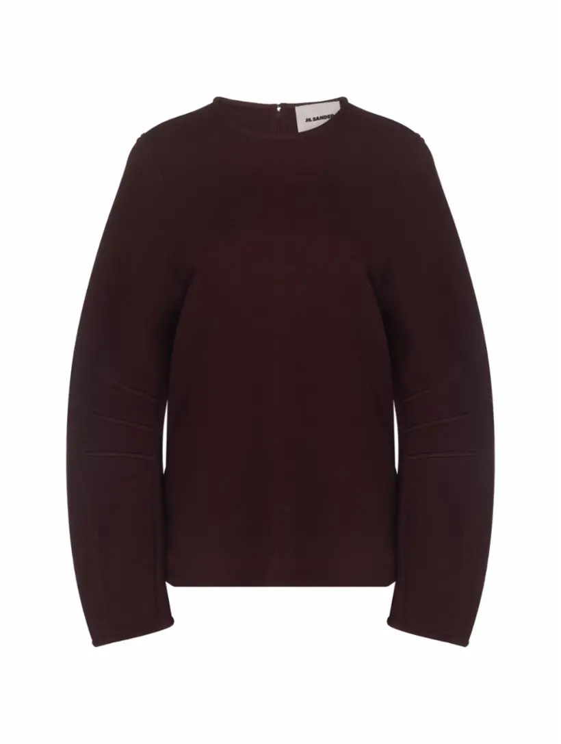 

Джемпер из букле Jil Sander, фиолетовый