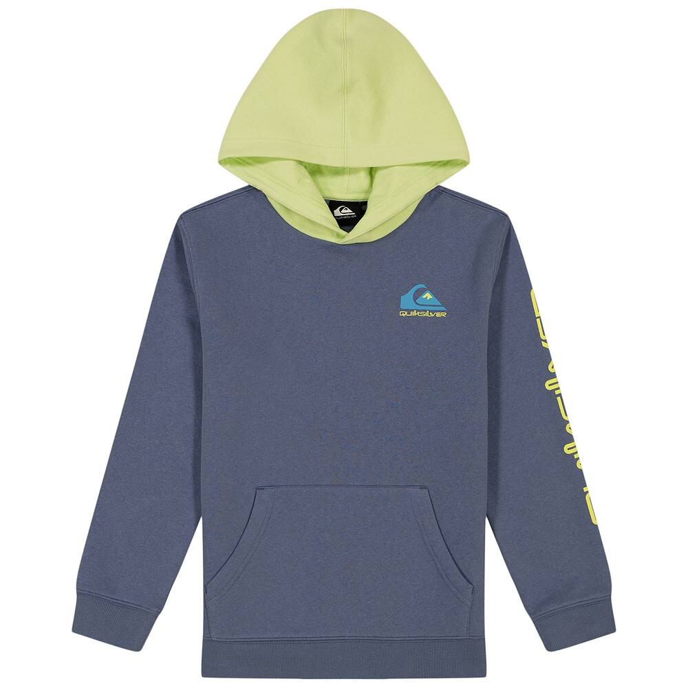 

Флисовая толстовка Quiksilver с цветными блоками для мальчиков 8–20 лет, синий