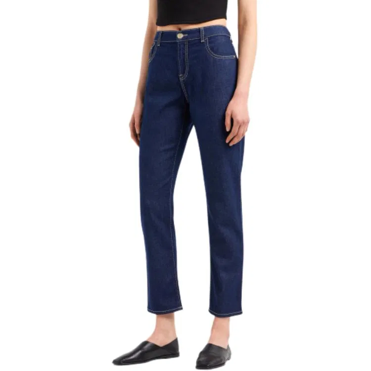 Джинсы SS24 Women's Blue EMPORIO ARMANI — фото 3