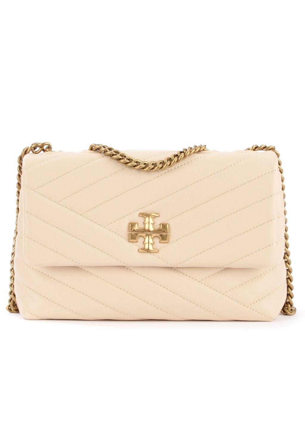 

Сумка через плечо Tory Burch, бежевая
