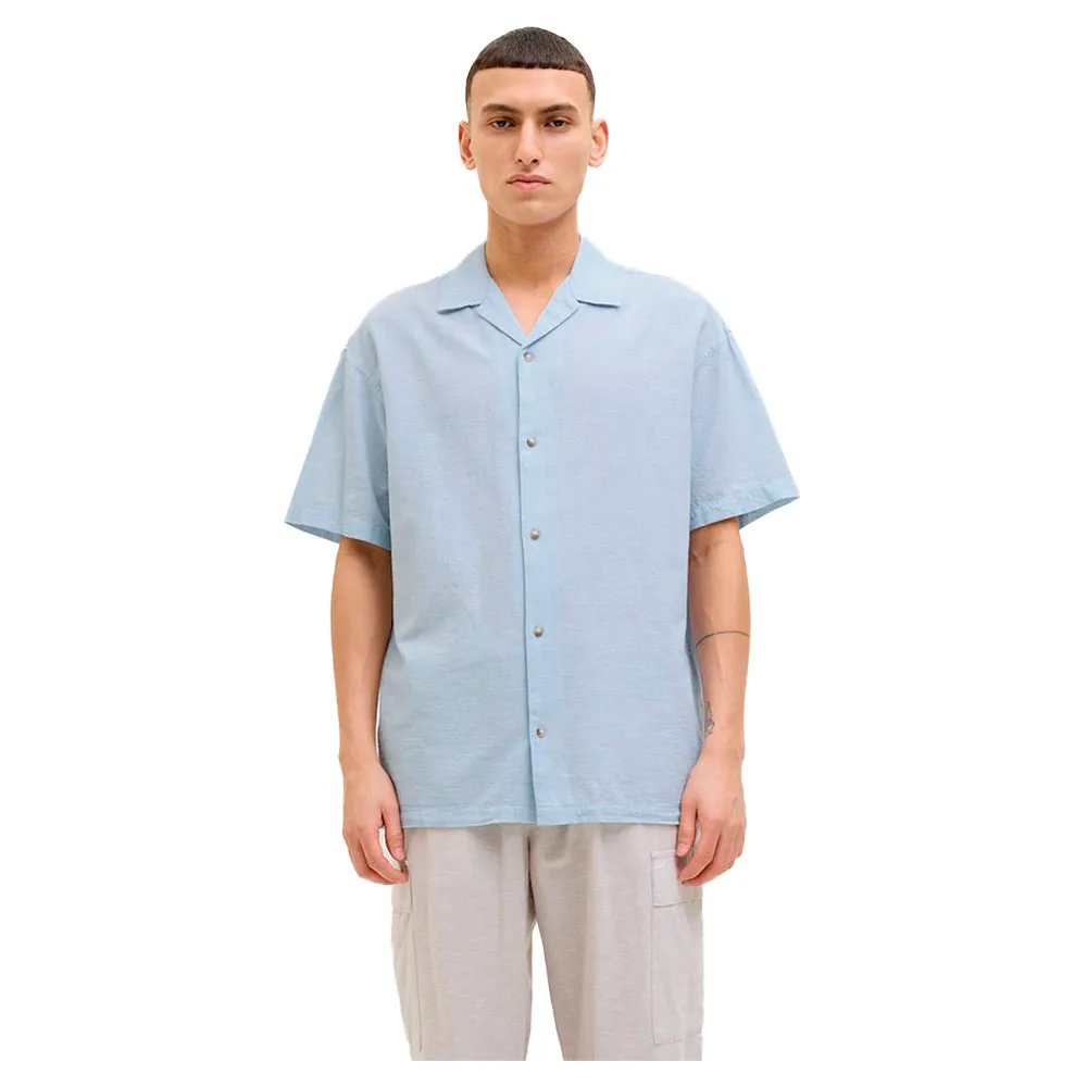 

Рубашка с коротким рукавом Jack & Jones Summer Resort, синий