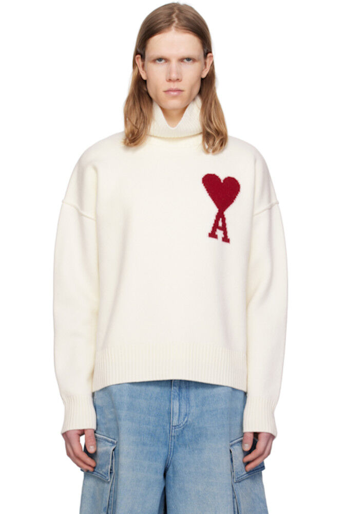 

Off-White Шерстяная водолазка Ami de Coeur AMI Paris