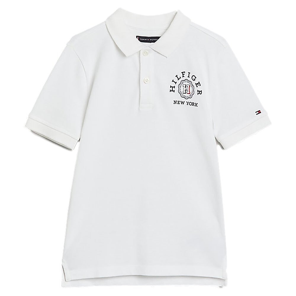 

Поло с коротким рукавом Tommy Hilfiger Monotype, белый