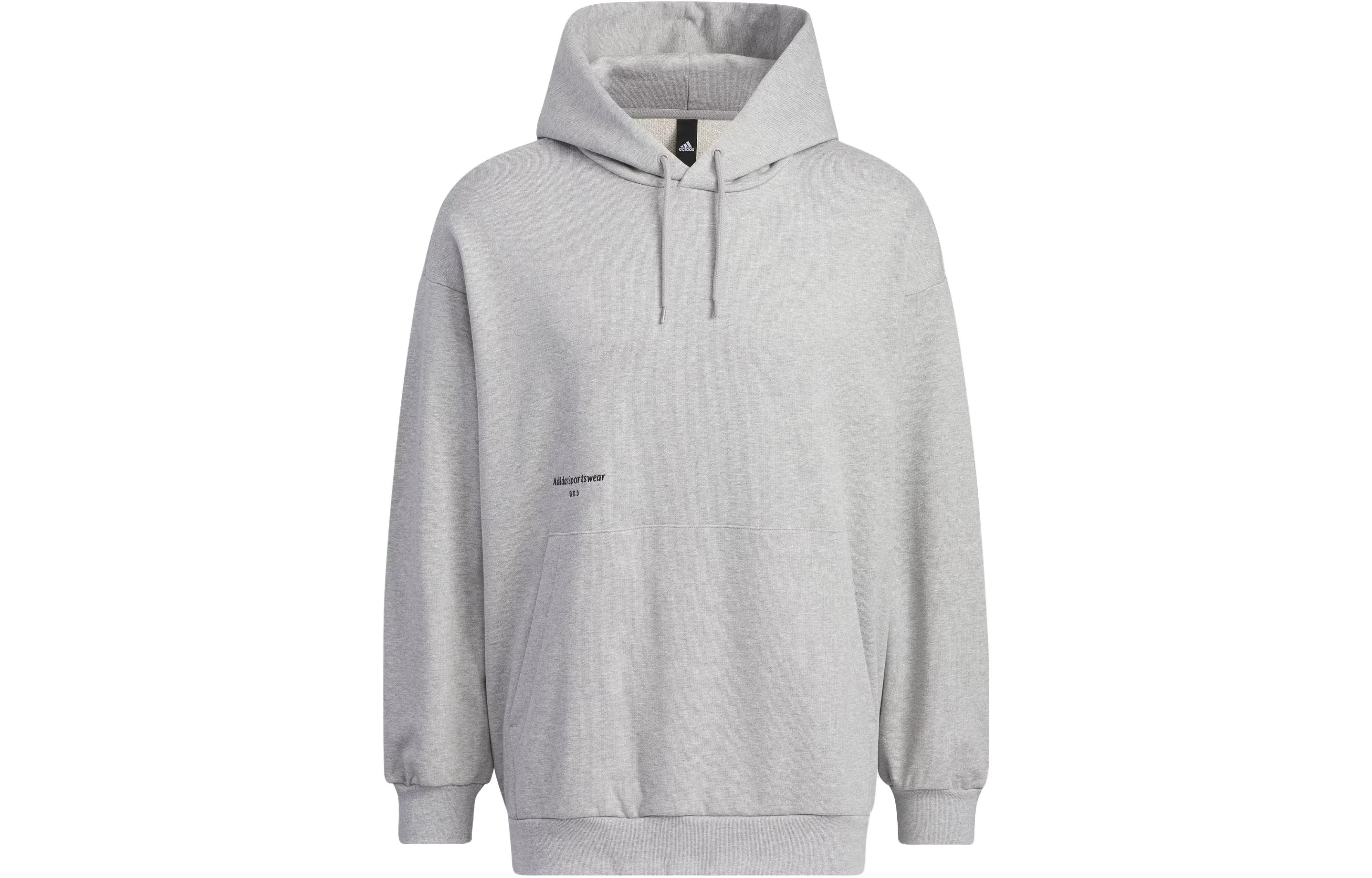 

Adidas Толстовка мужская, средние, серо-меланжевые
