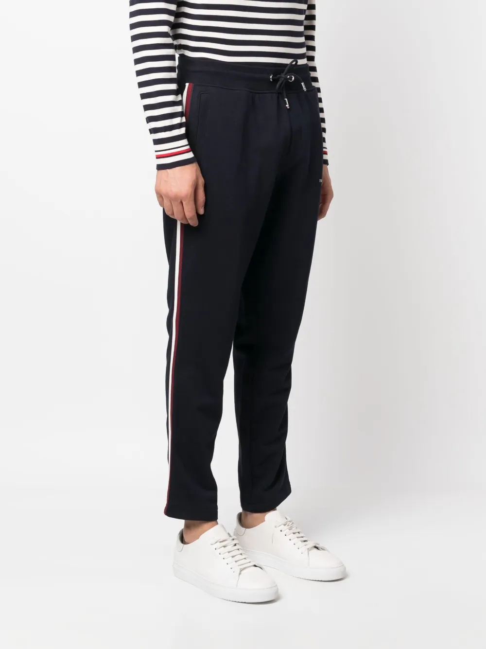 Спортивные брюки с логотипом Tommy Hilfiger, синий — фото 3