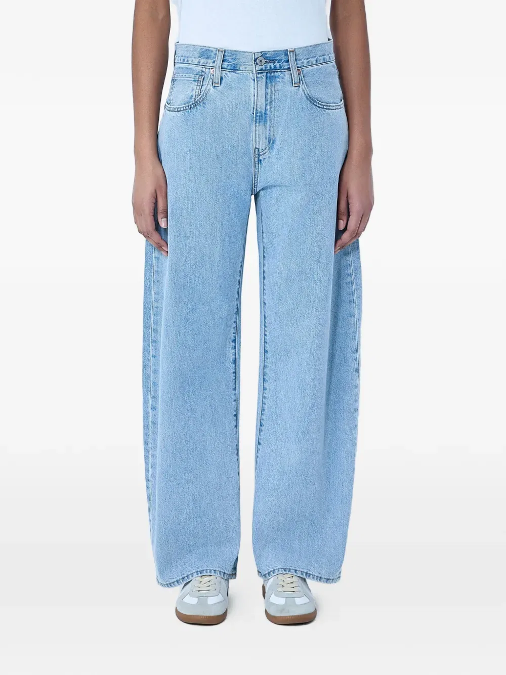 Джинсы с пятью карманами и широкими штанинами Levi'S, синий