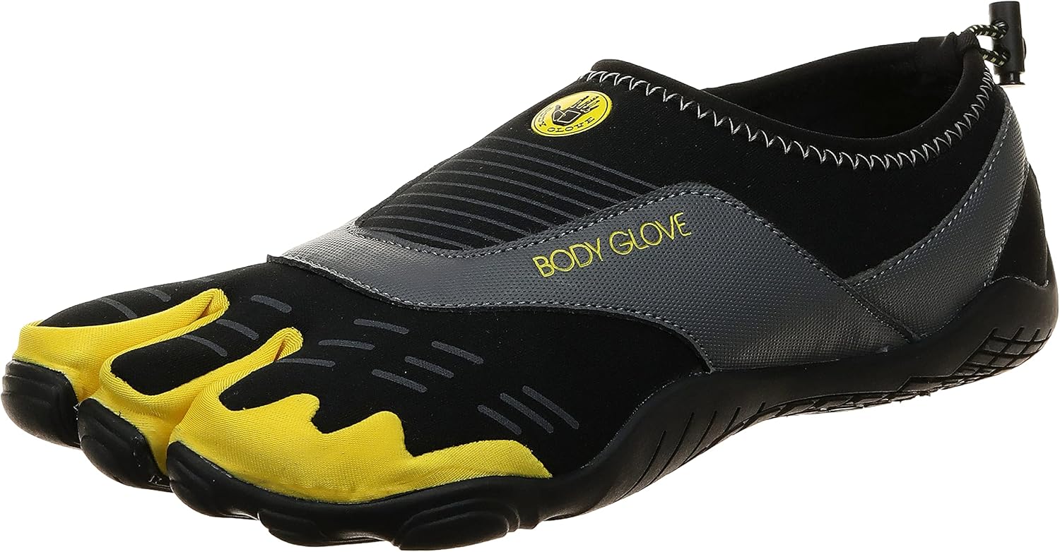 

Мужские водные туфли Body Glove 3T Barefoot Cinch, черный/желтый