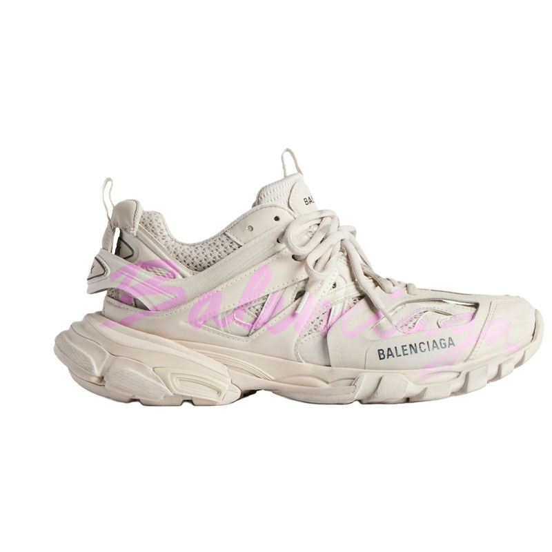 Кроссовки Track Signature Low top Chunky Balenciaga, бежевый — фото 3