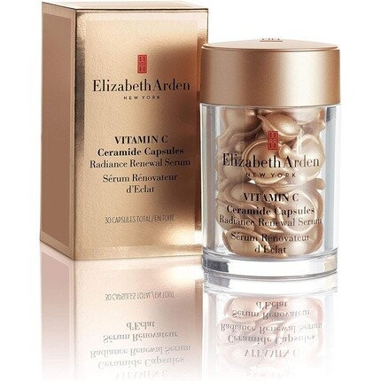 Сыворотка Elizabeth Arden — Капсулы с керамидами витамина С, обновляющая для сияния, для лица — фото 2