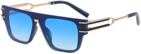 

Солнцезащитные очки One Piece Square для женщин, модные солнцезащитные очки для мужчин, классические солнцезащитные очки в винтажном стиле, качественные женские очки MTZJH, C7