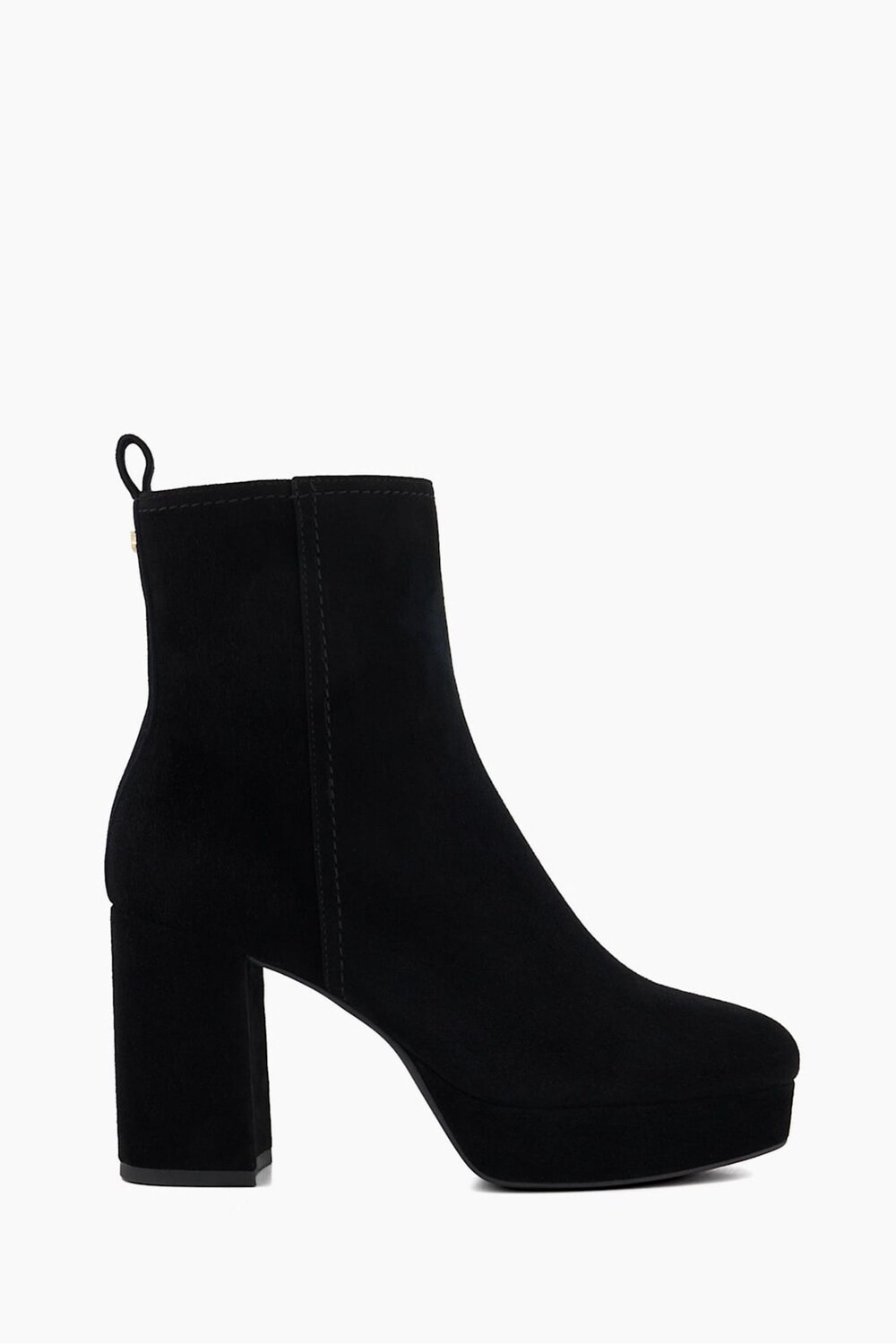 

Черные ботильоны на платформе Oona Dune London, черный