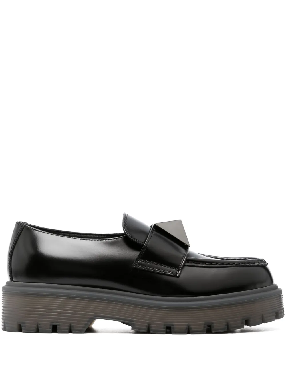 Туфли One Stud на платформе VALENTINO GARAVANI, черный