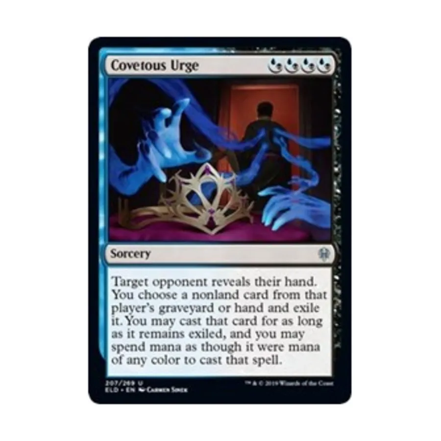 

CCG Жадное побуждение (U), MTG - Throne of Eldraine