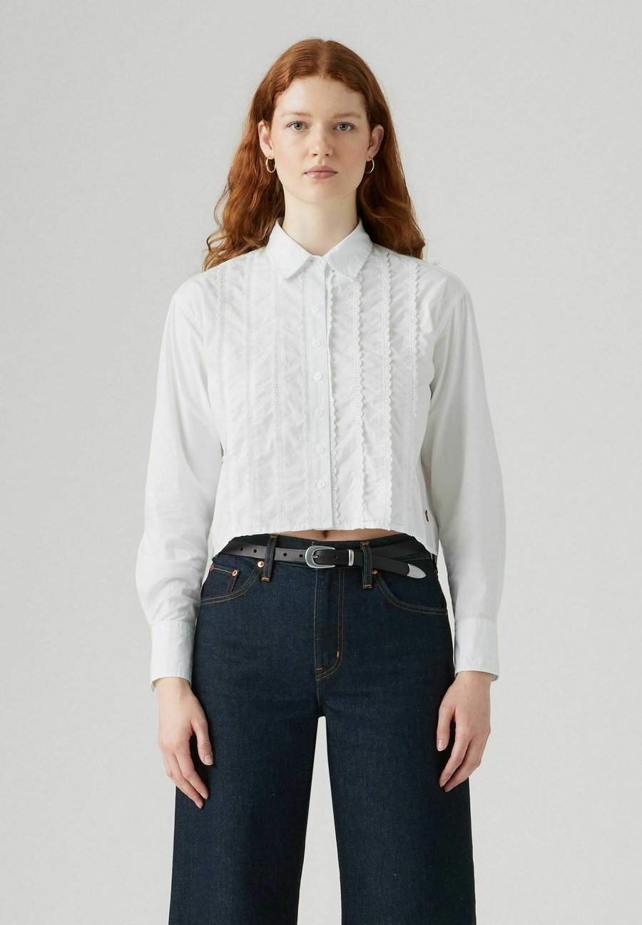 

Блуза Levi's CROPPED HARLIE TUXEDO, Bright White/White Denim