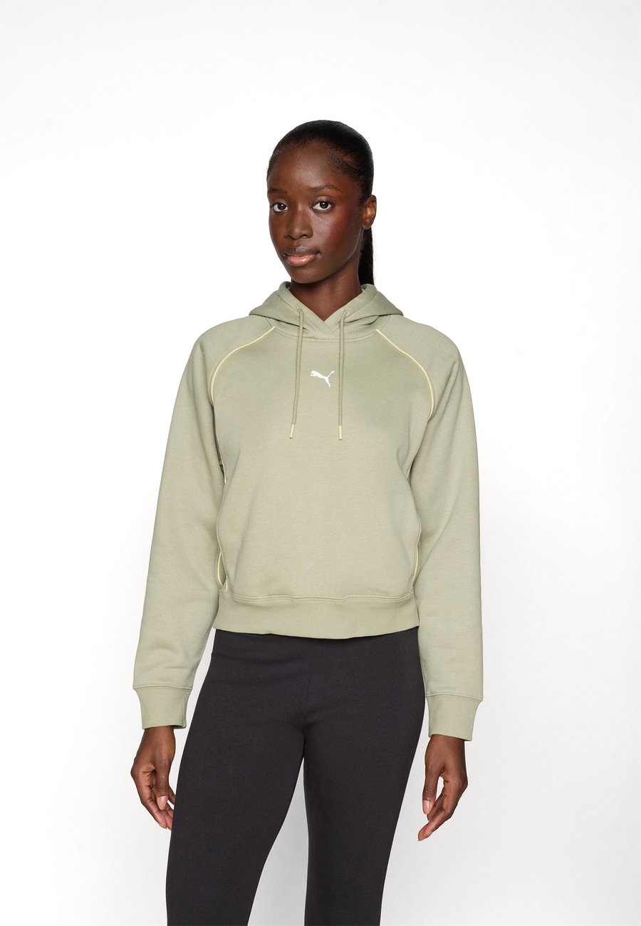 

Худи Puma SPORT COMFORT SHORT HOODIE, Lux Army/Khaki