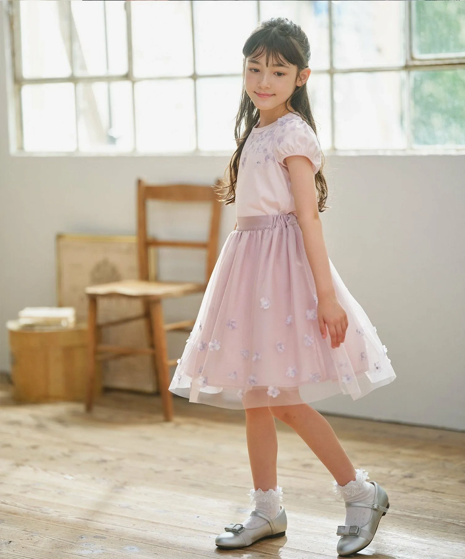 Юбка «Туманный цветок» Kids Suite, Pink [012] — фото 3