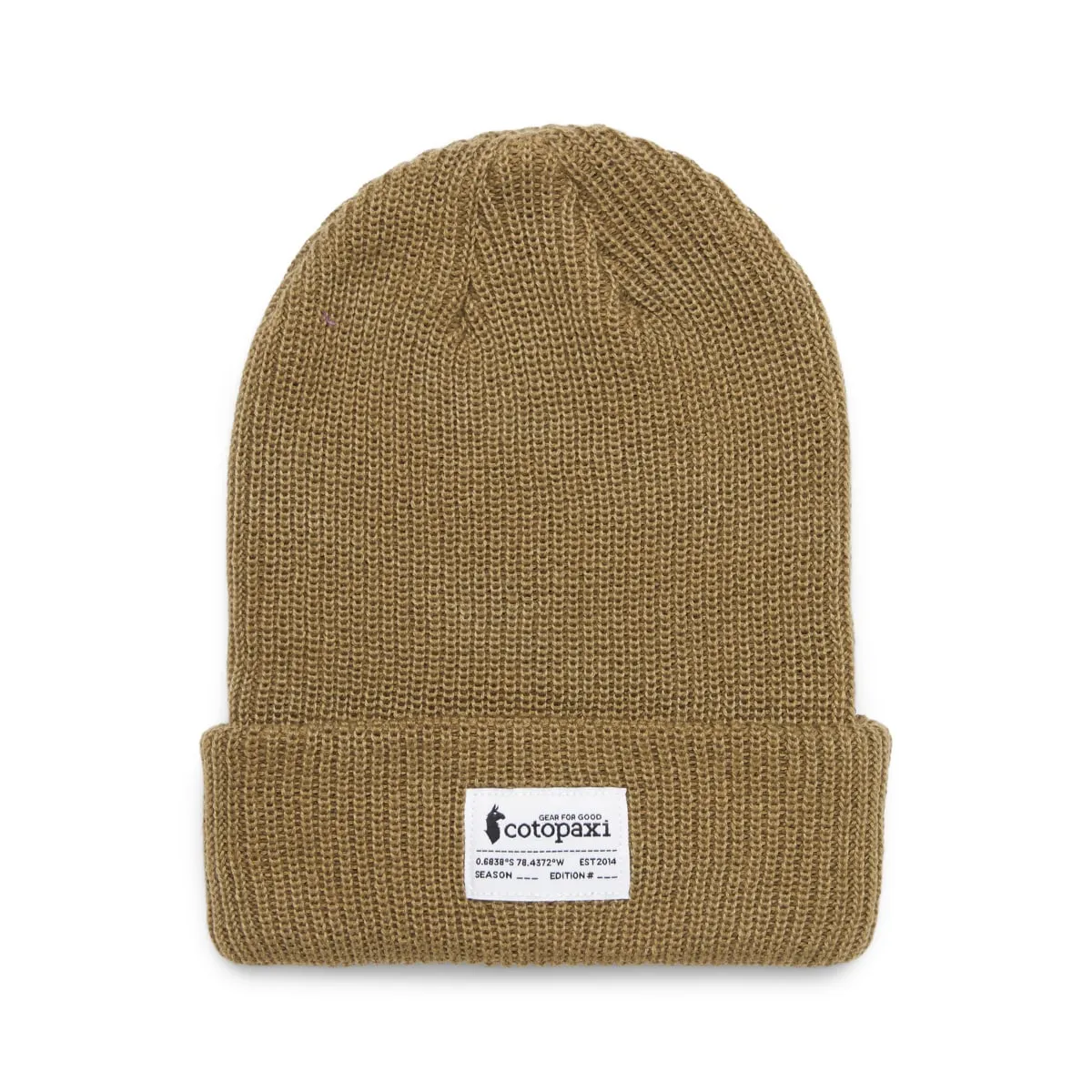

Унисекс шапка Wharf Beanie Patch Cotopaxi, светло-коричневый