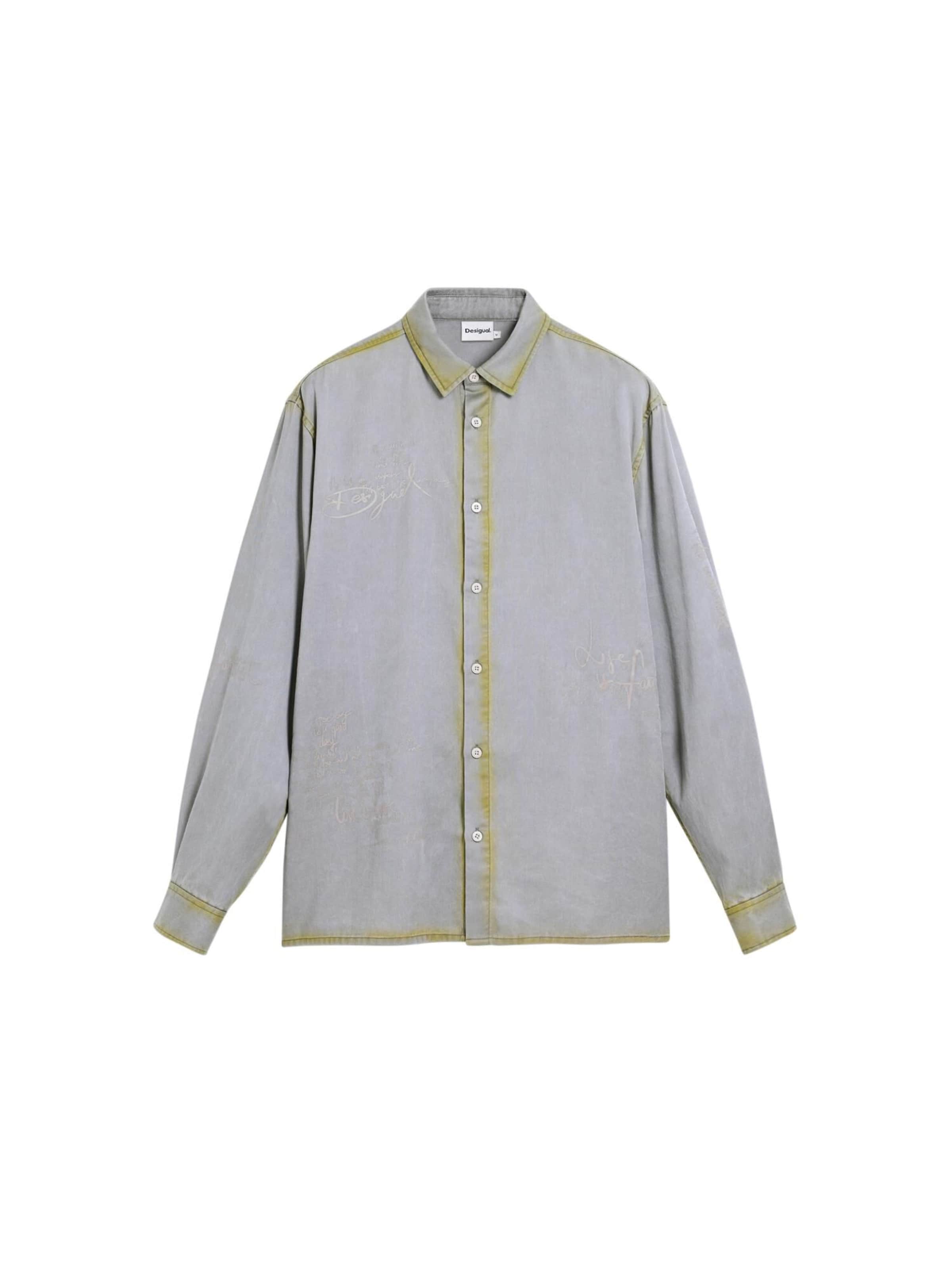 

Desigual Рубашка на пуговицах Regular fit в цвете Smoke Grey