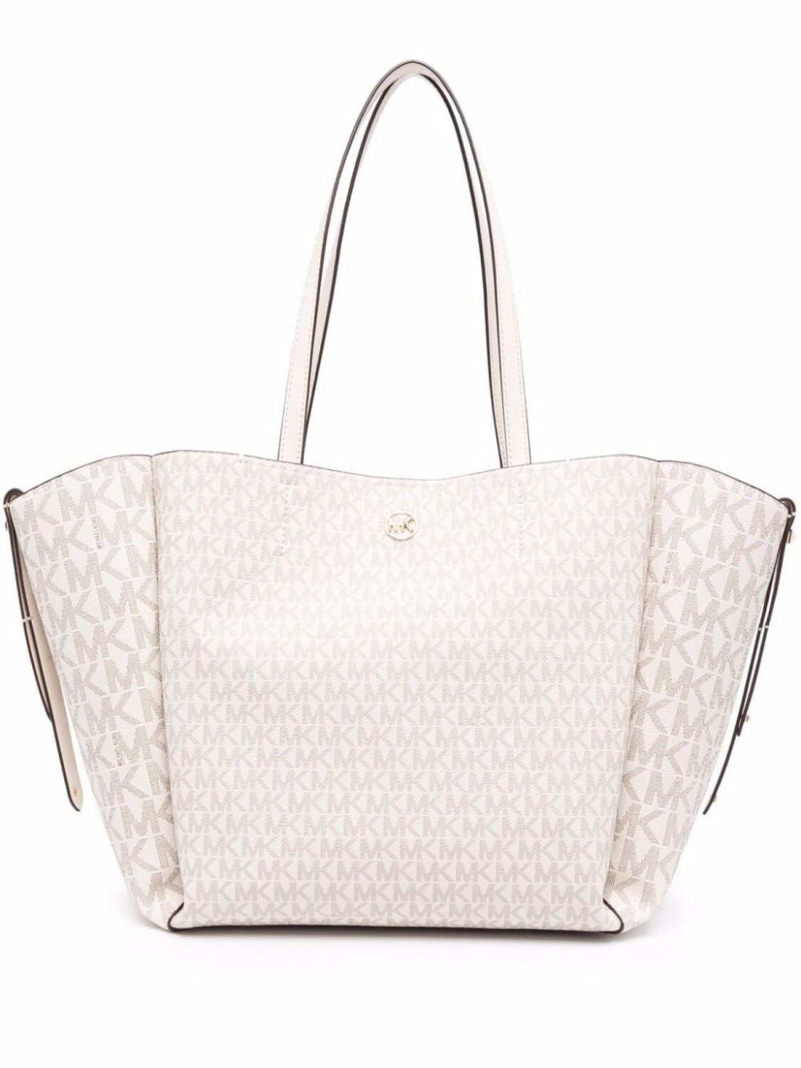 

Michael Kors большая сумка-тоут с монограммой, белый