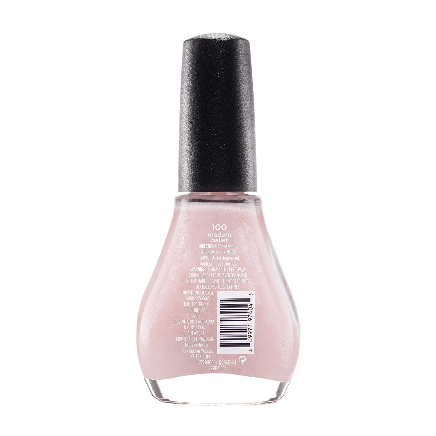 Лак для ногтей Cutex Care + Color «Современный балет» (100) Cutex, Modern Ballet — фото 3