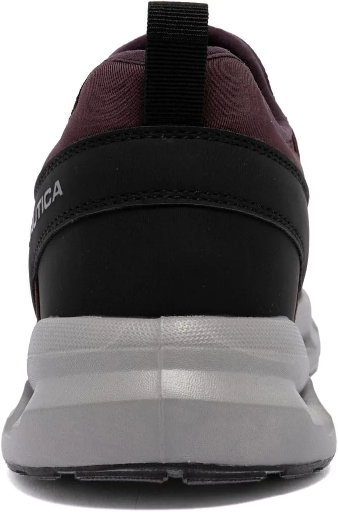 Мужские кроссовки Nautica для бега, спортивные, модные, с шнуровкой, мягкие для тренировок, тенниса - с амортизацией, дышащие, легкие и удобные, черный — фото 3