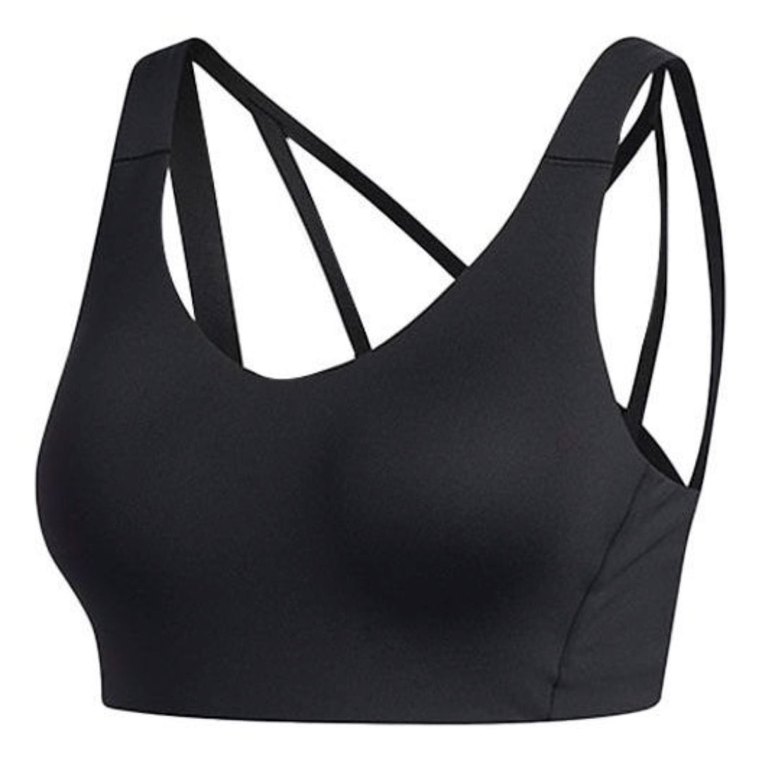 

Бюстгальтер (WMNS) adidas Stronger For It Alpha Bra Asia Sizing 'Black'