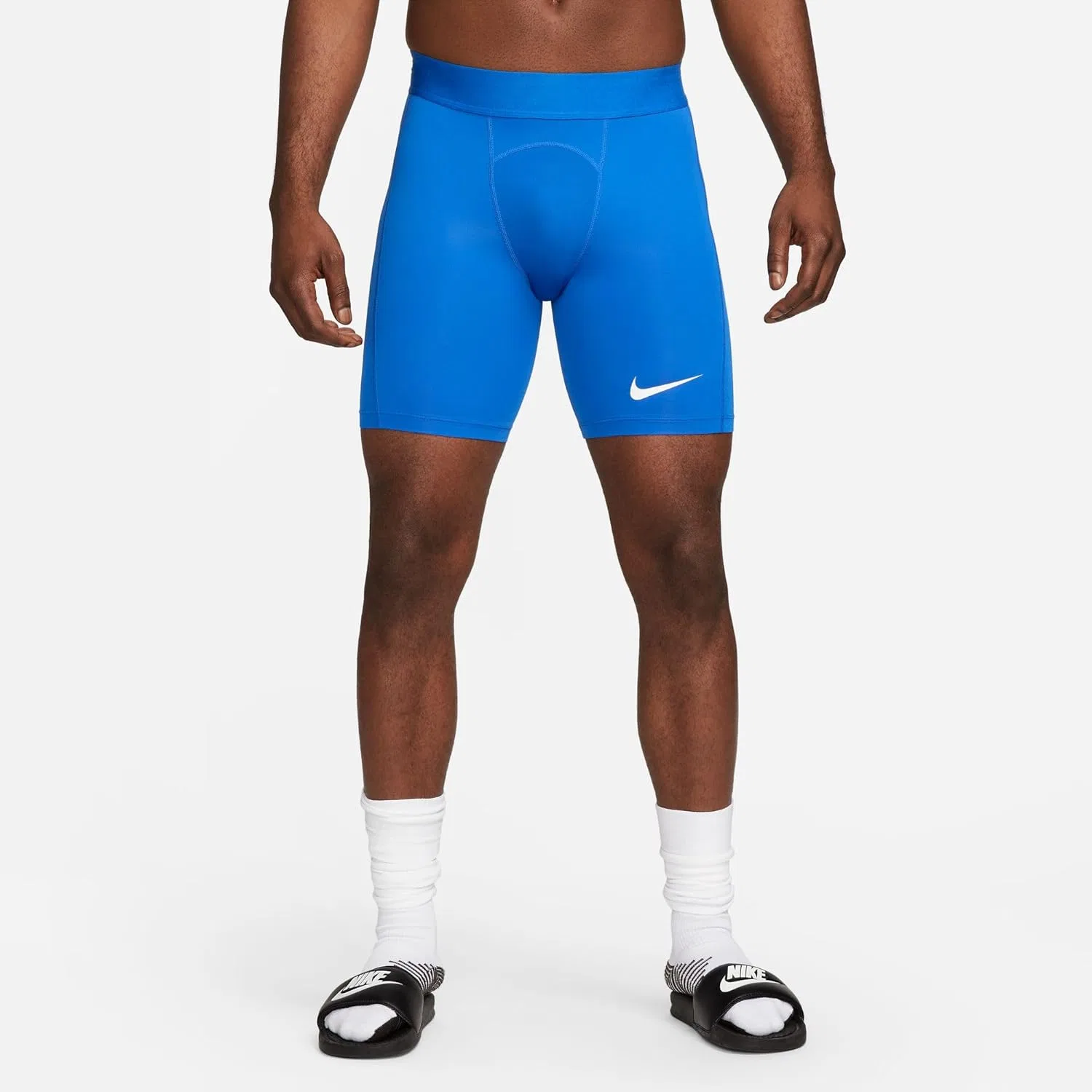 Шорты тренировочные Nike, Royal Blue/White — фото 4