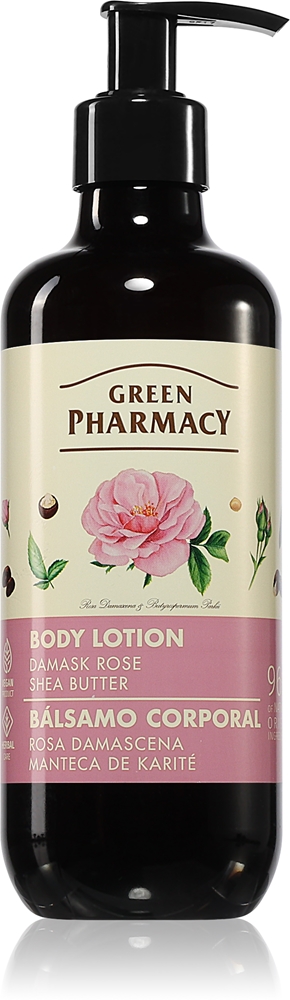 

Лосьон для тела с дамасской розой и маслом ши Green Pharmacy, 400 мл