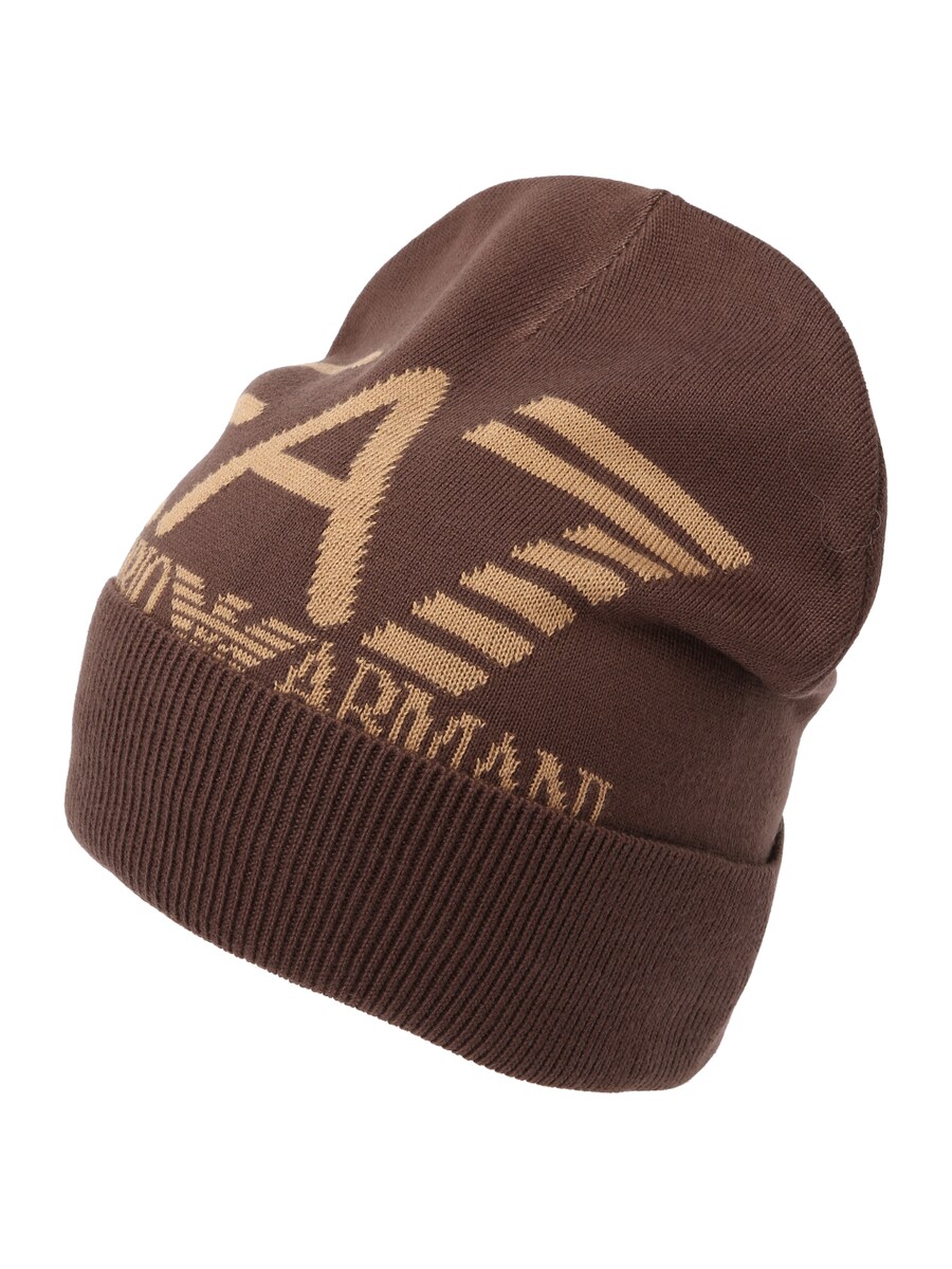 

Шапка EA7 Emporio Armani, Chocolate/Cappuccino